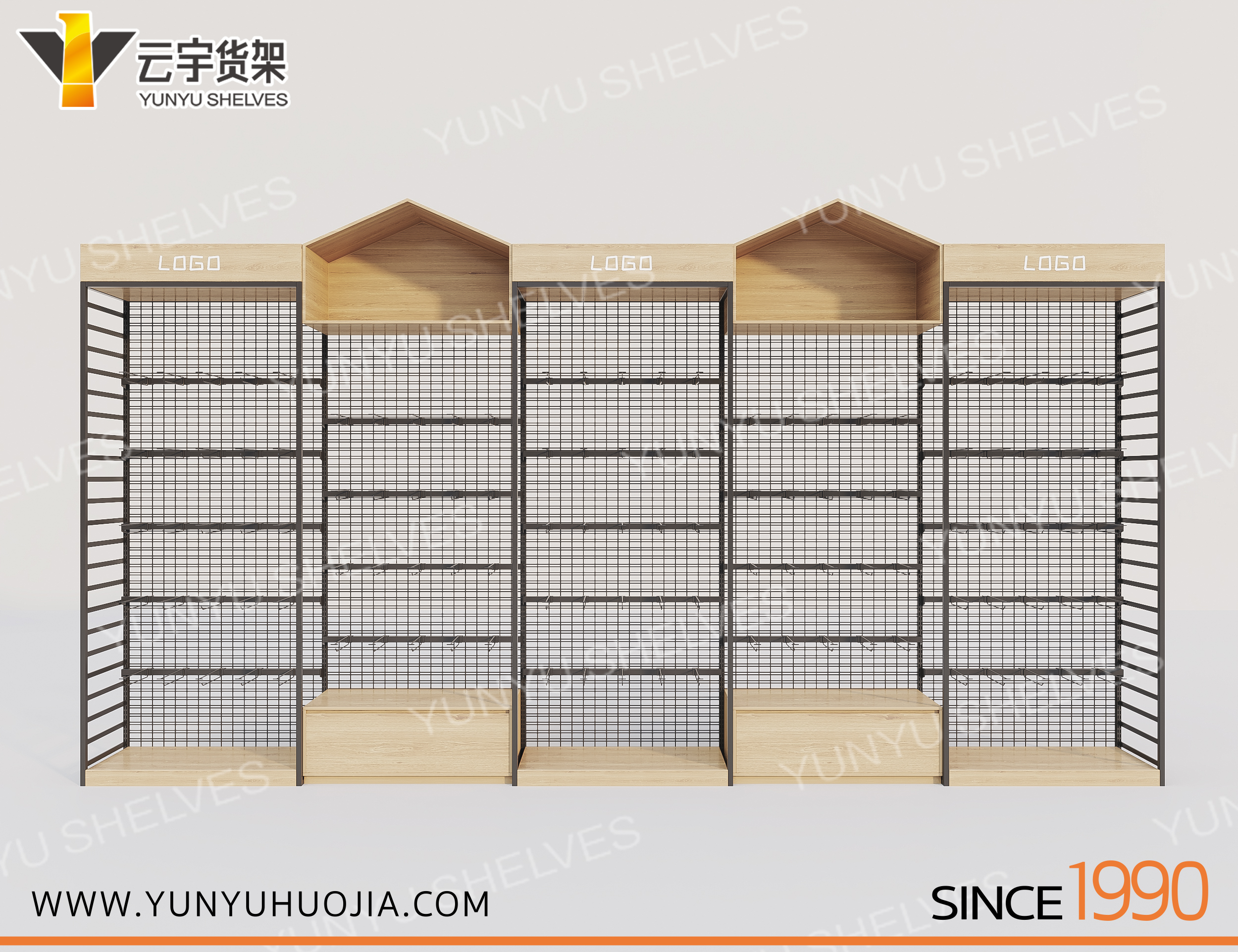 YYA- 120 单面网格背网架