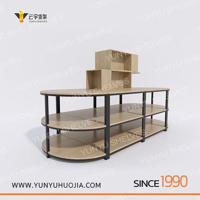 【云宇货架】店铺陈列做得更聪明：万能堆头货架节省空间又增效能